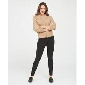 Spanx Black Jean-ish Pull On Stretch Slimming‎ Skinny Leg Ankle Leggings Small